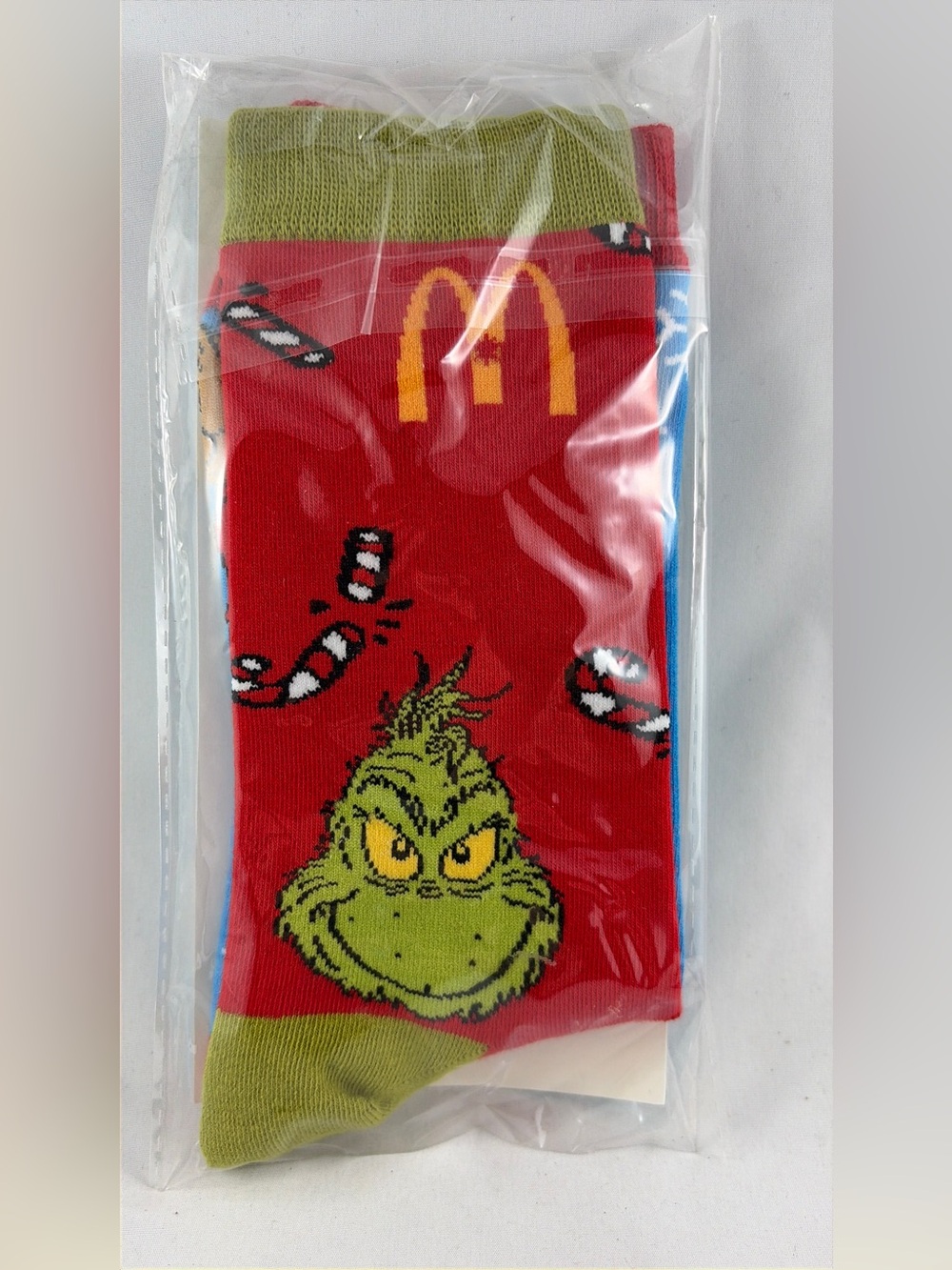 McDonald’s x The Grinch Limited Edition Socks – New Sealed